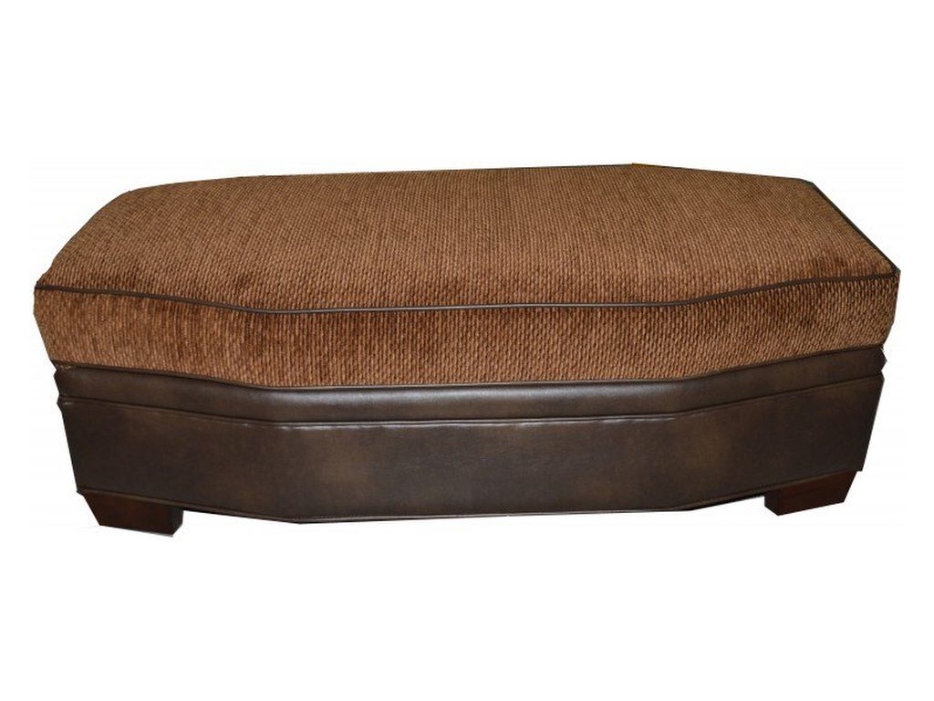 Baldwin Shaped Storage Ottoman