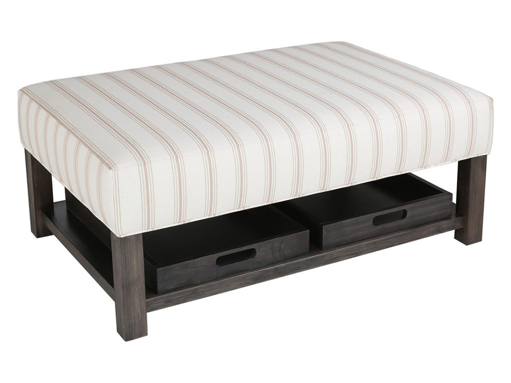 Bradley Ottoman Accent Ottoman, alternate view