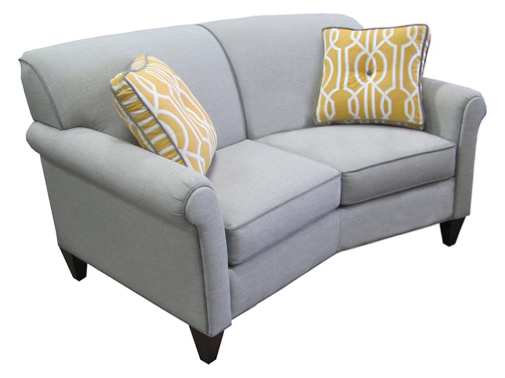 Essentially Yours Conversation Loveseat Two Cushion Loveseat