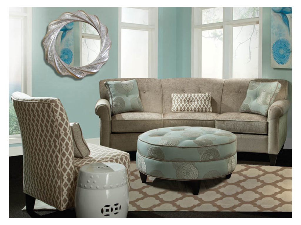 Essentially Yours Conversation Sofa Three Cushion Sofa, alternate view