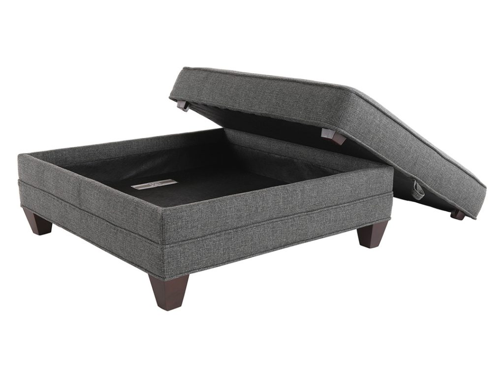 Simply Yours Square Storage Ottoman, alternate view