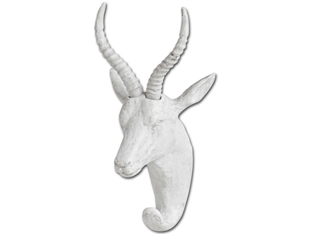 VII White Ibex Coat Hook