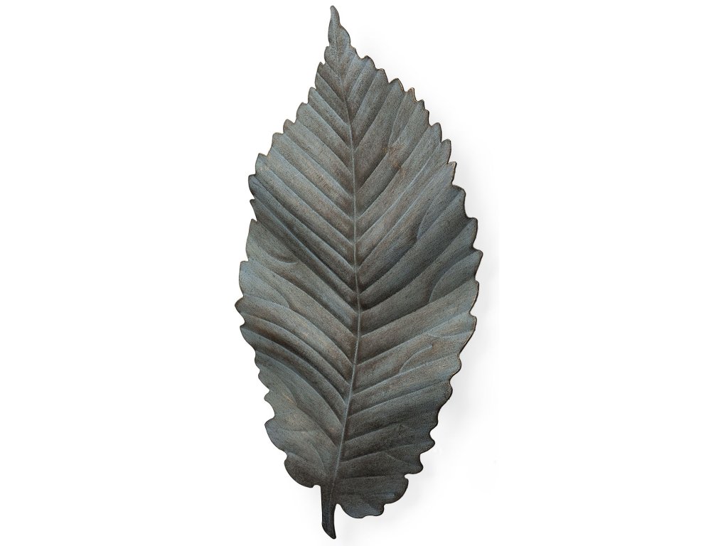 16H Large Metal Leaf Wall Art