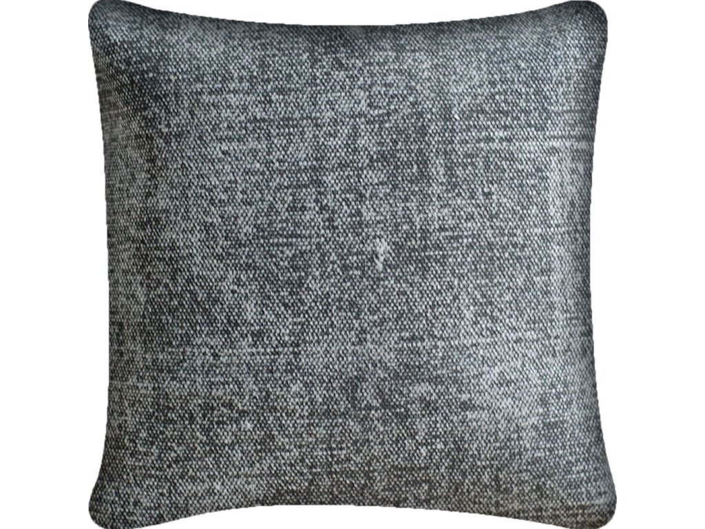 II 22 x 22 Dark Gray Speckled Decorative Pillow Cover