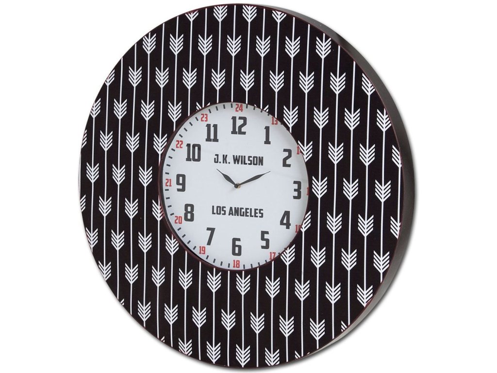 II 33" Oversize Contemporary Wall Clock