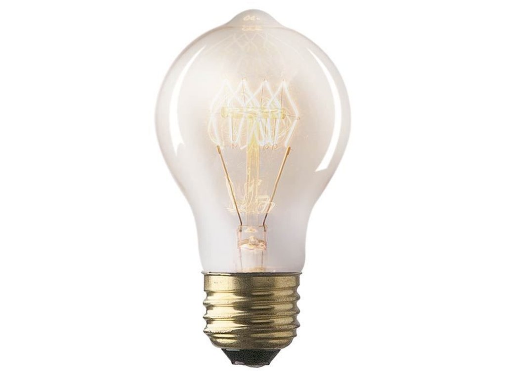 Quad E26 40W 4.3"H Bulb