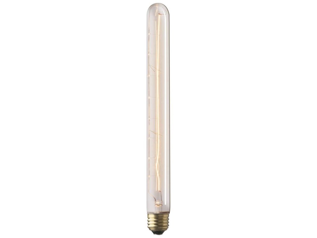 Tube E26 40W 12"H Bulb