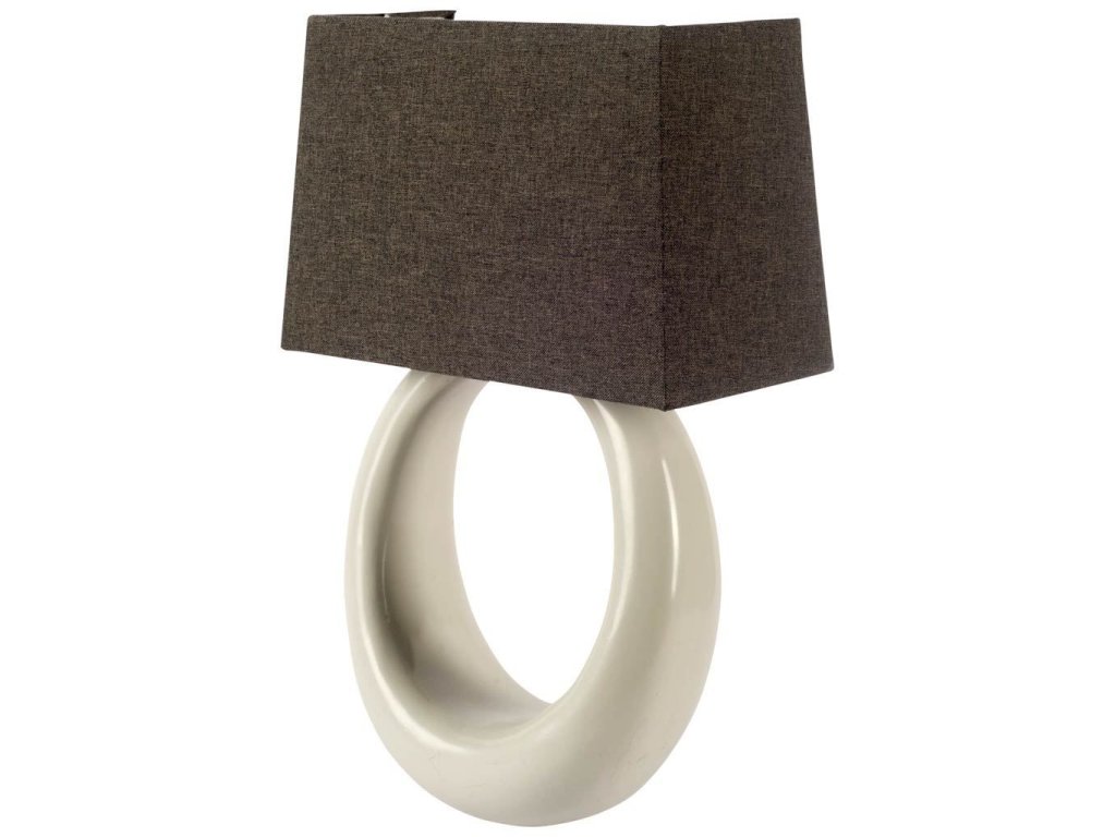 II 6X19 Gray Base & Shade Wall Sconce