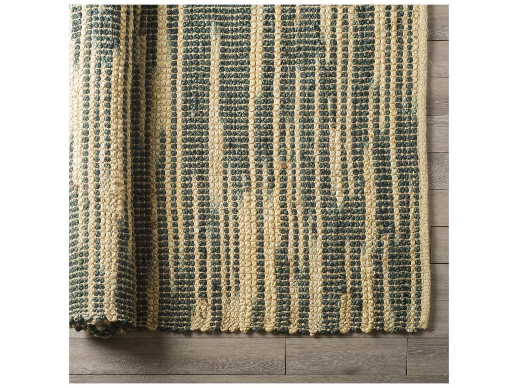 8 x 10 Multi-Colored Jute Hand Woven Rug