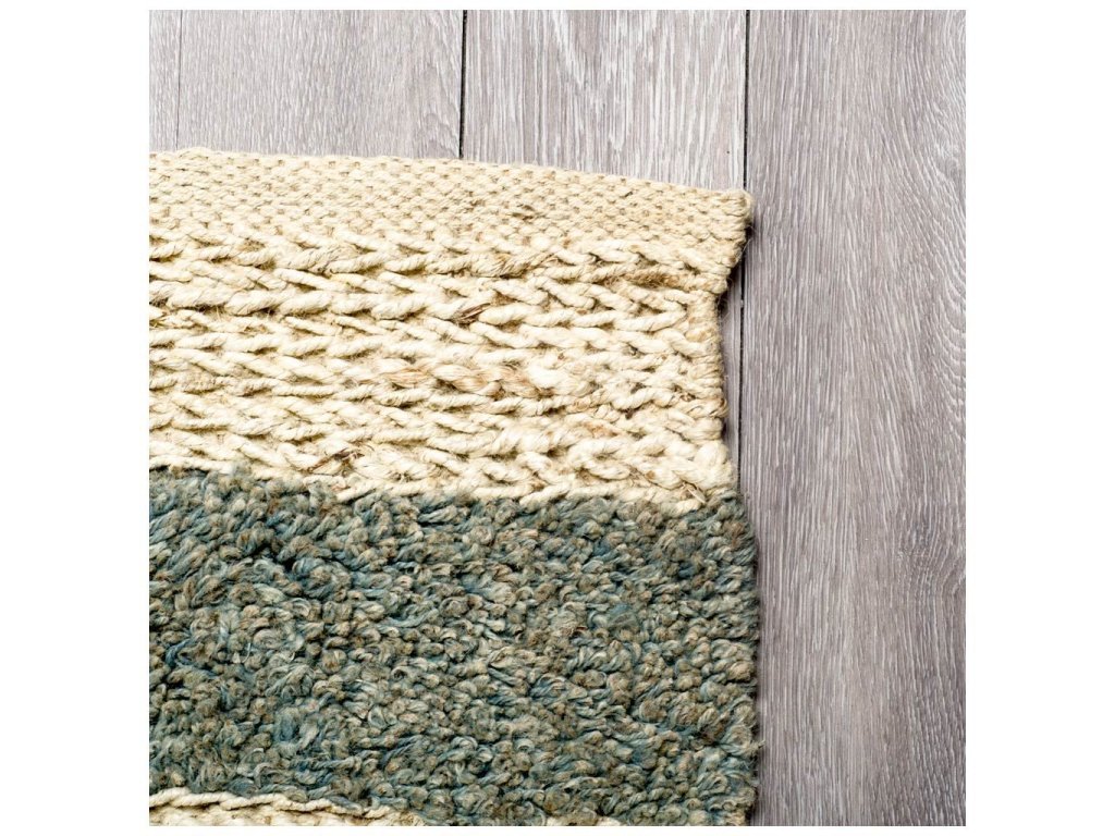 8 x 10 Multi-Colored Jute Hand Woven Rug - Alternative View
