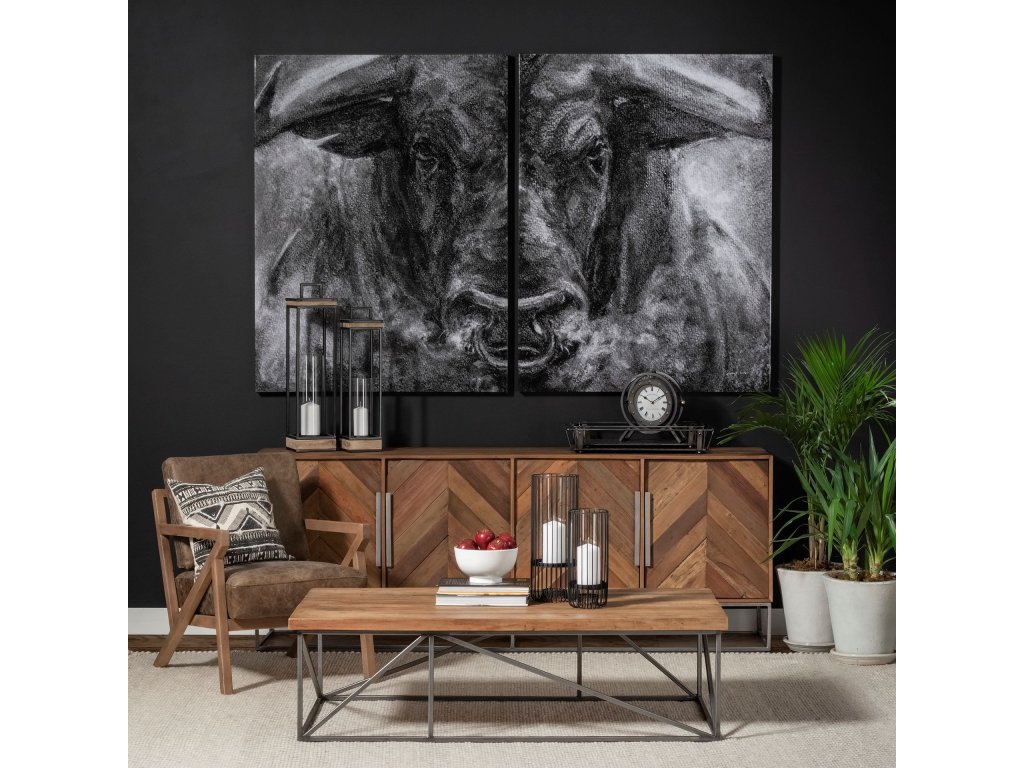 Gray Metal Circular Table Clock