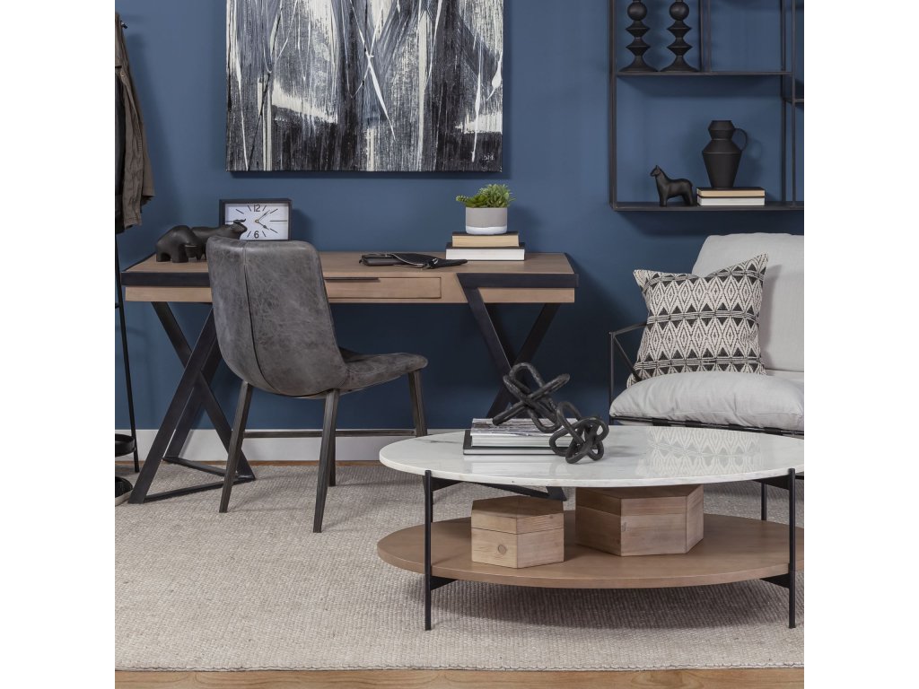 (Set of 2) 14L x 12W Brown Wooden Hexagonal Boxes