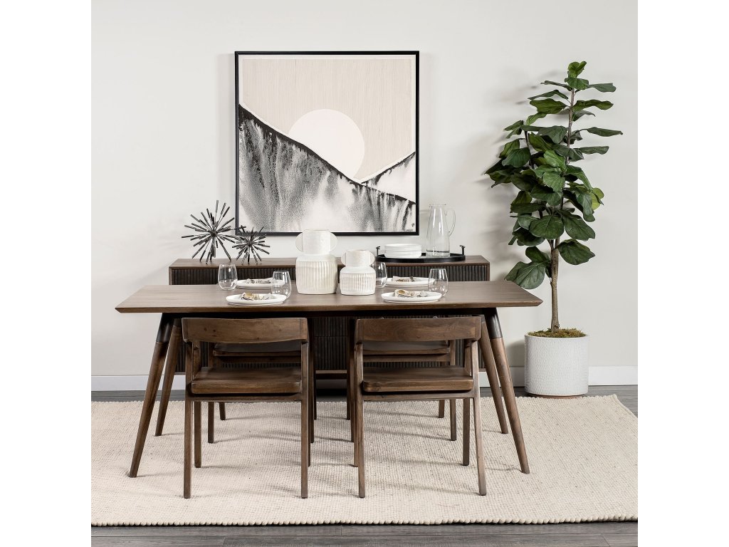 I Onyx Brown Solid Wood Dining Chair