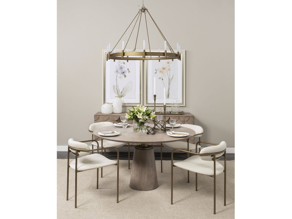 II (47.2"X36.2") Gold Metal Chassis Glass Tube Twelve Light Chandelier