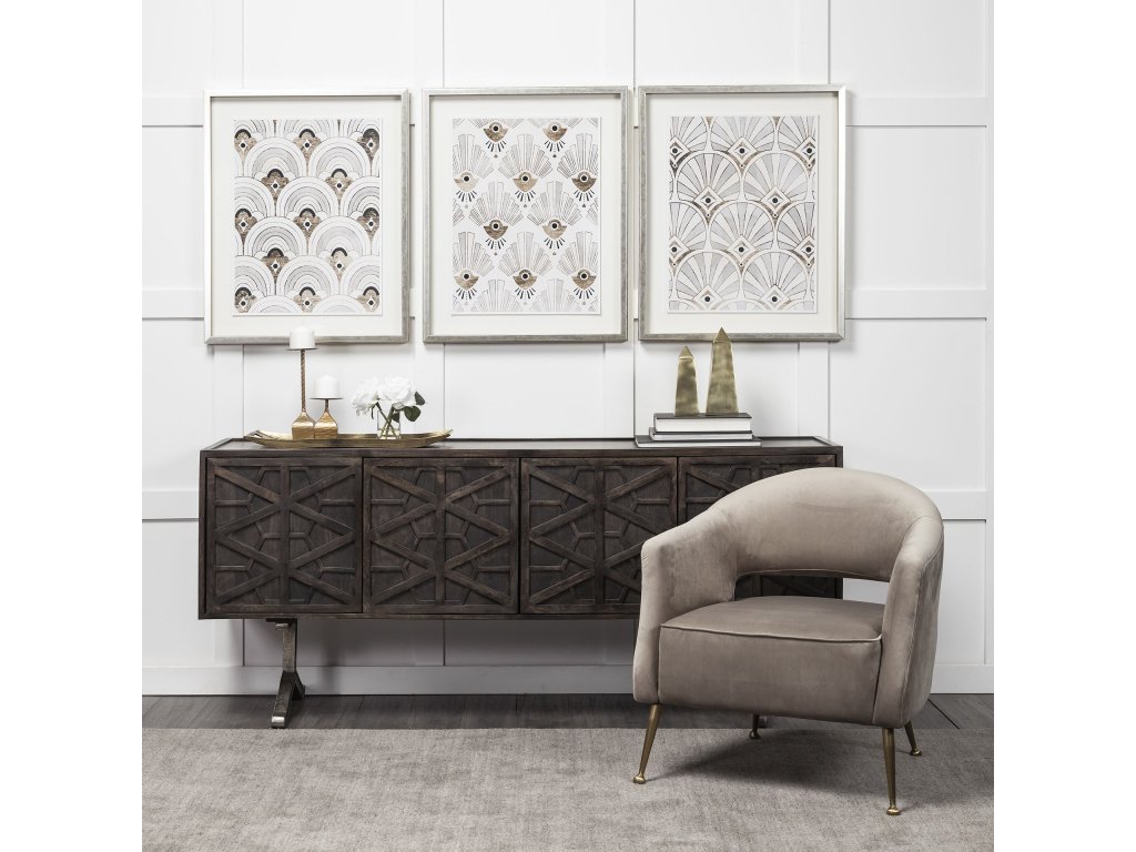 24L x 10W Gold Rectangular Tray