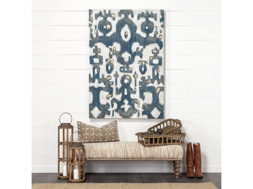 I Large Natural Wood Cylindrical Lantern