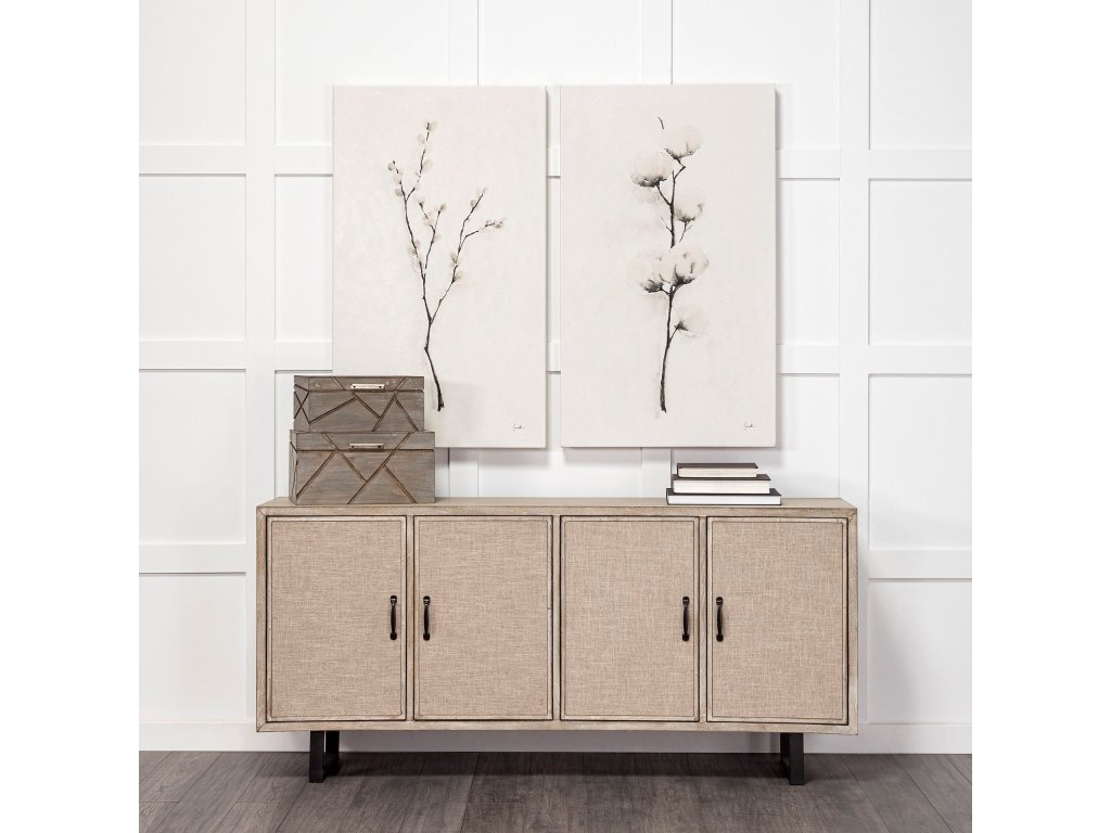 (Set of 2) 16L x 11W Gray Wooden Nesting Boxes