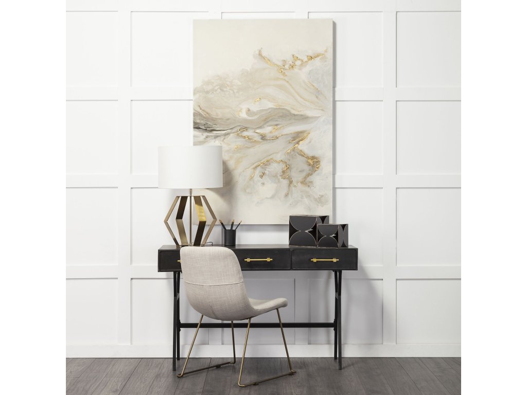 (Small) 6L x 6W Black Metal Decorative Cube - Alternative View