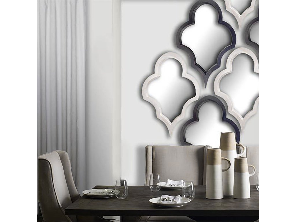 23X34 Silver Wood Frame Mirror - Alternative View