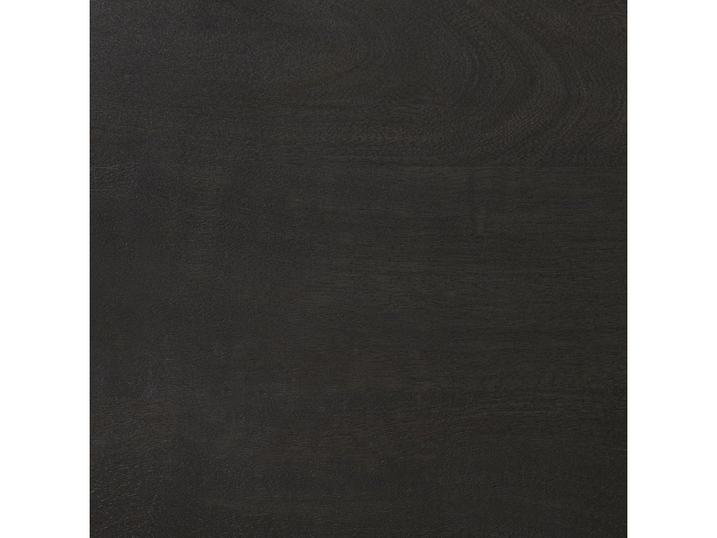 17L x 17W x 30H Black Wood w/ Black Metal Base C-Shape Bar Stool