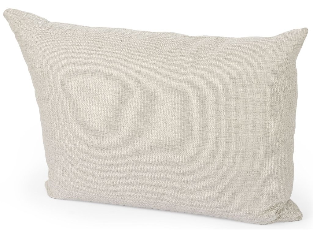 Beige Arm Pillow Sectional Piece