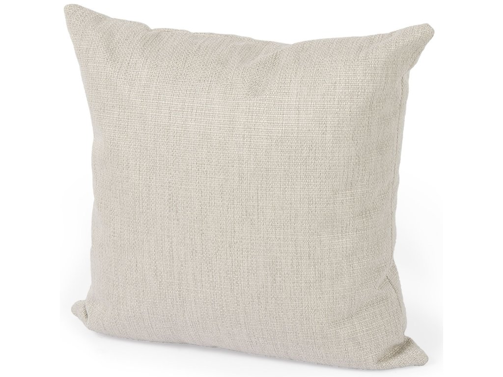 Beige Throw Pillow Sectional Piece