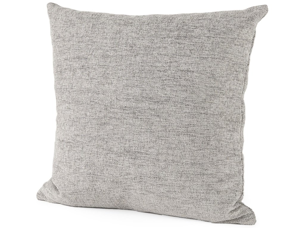Medium Gray Throw Pillow Sectional Piece