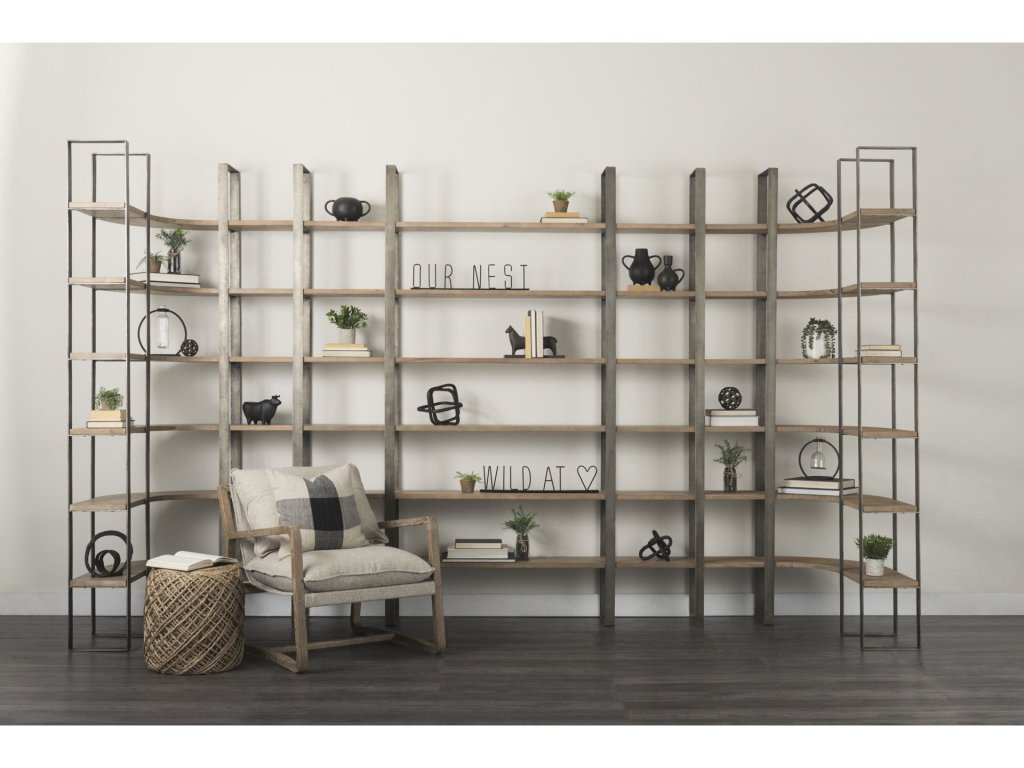 I Short Black Metal Glass Bottle Vase - Alternative View