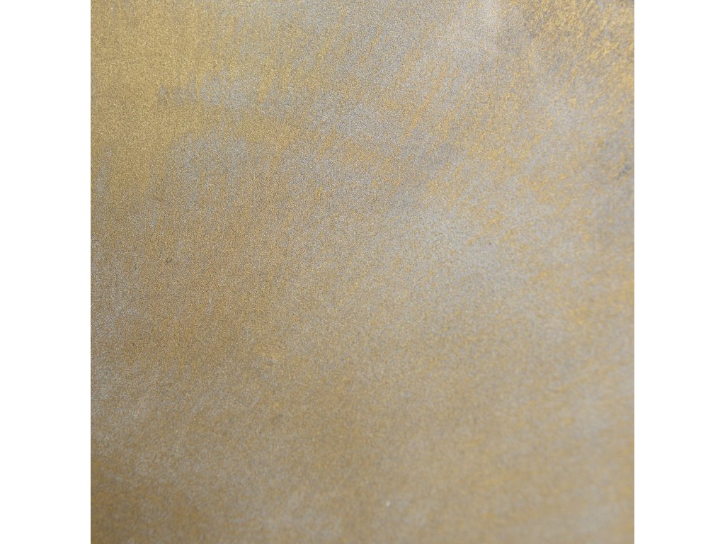 II 13L x 13W Gold Metal Webbed Feet Bowl