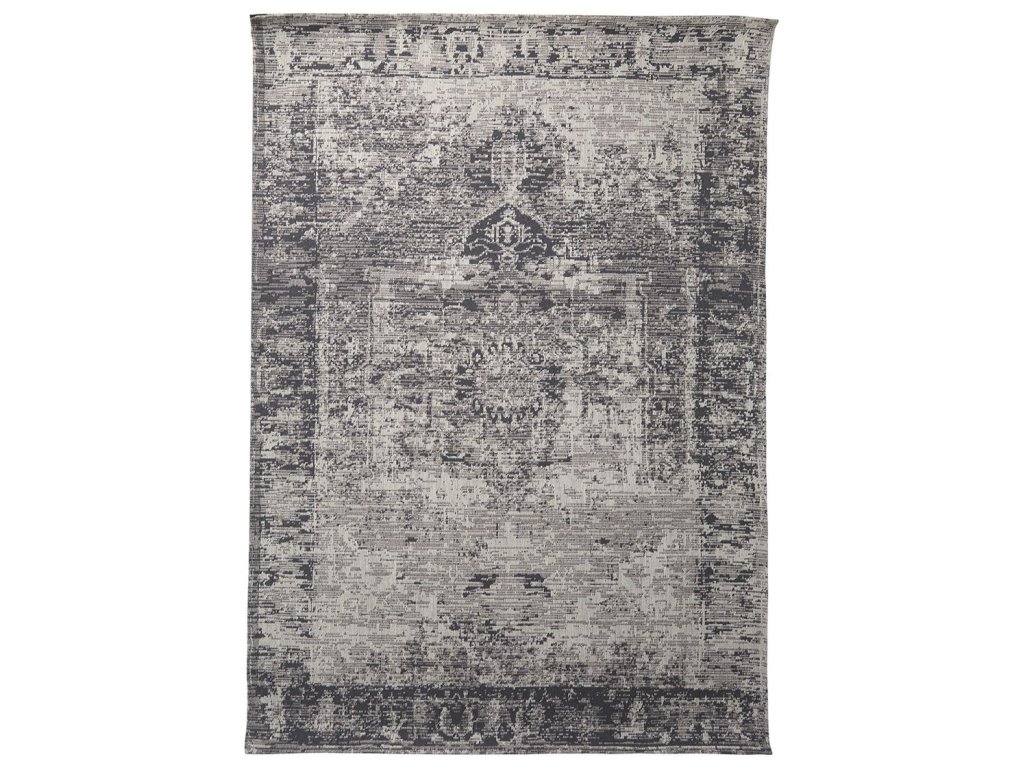 96.0L x 60.0W x 0.4H Gray Area Rug