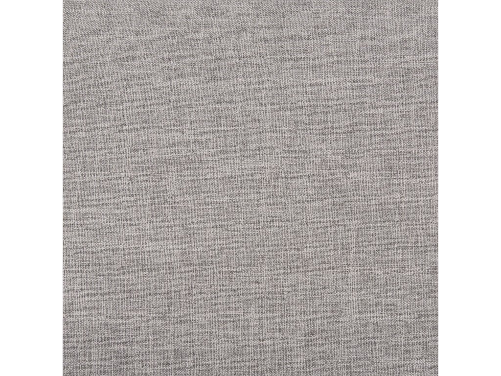 Gray Fabric w/ Brown Wood Frame Accent Chair