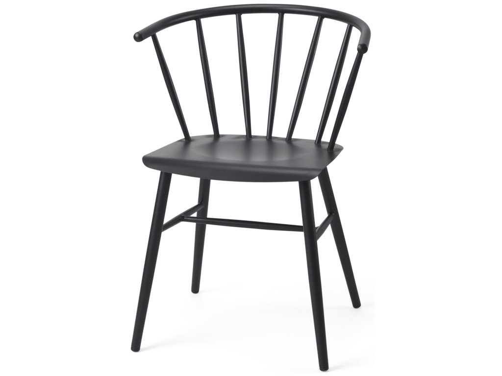 21.3L x 21.3W x 30.3H Black Metal Dining Chair