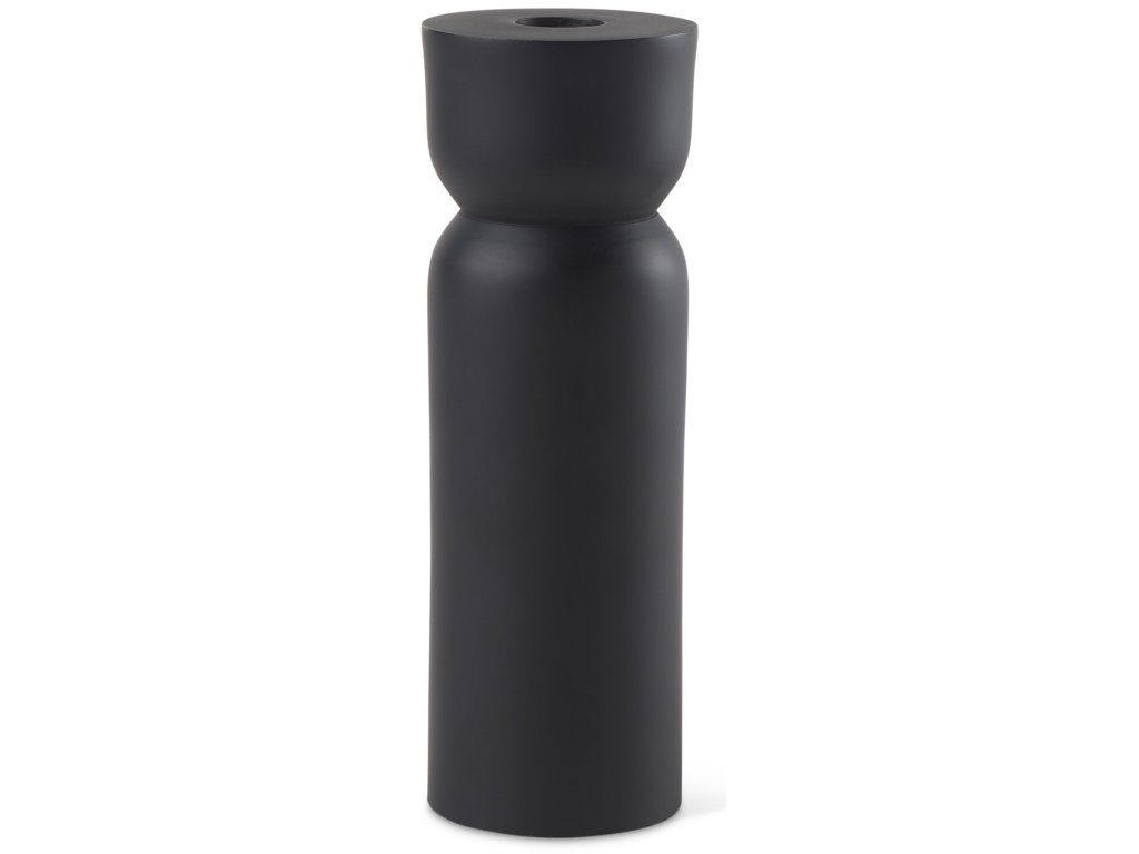 Black Large Metal Candle Holder