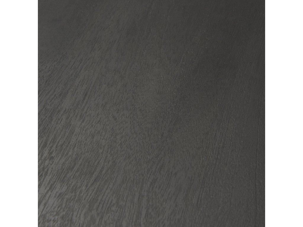 Mercana 32" Round Black-Brown Wood Tabletop & Base w/ Black Metal Accent Pedestal Bistro Table