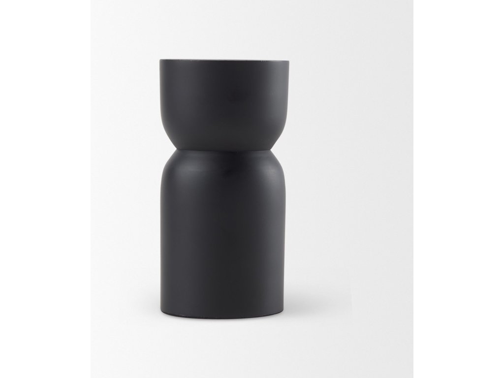 Small Black Metal Candle Holder