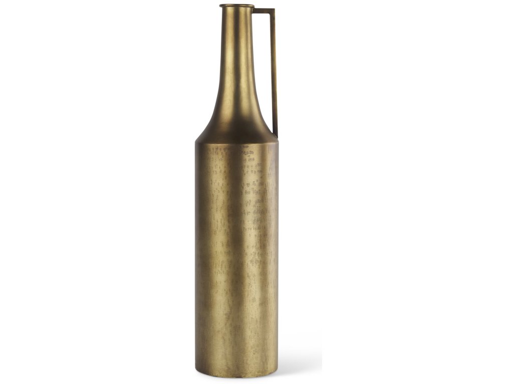 Large 24.0H Gold Iron Jug Vase