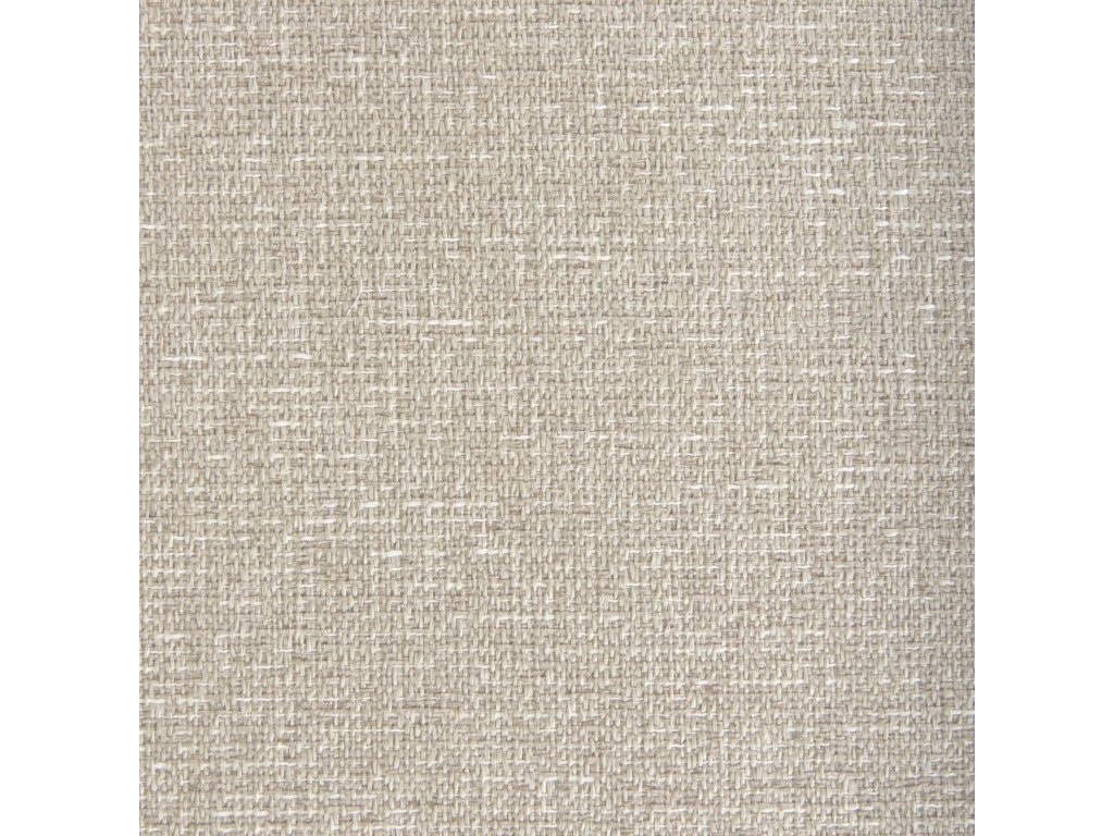 Beige Fabric w/Light Brown Wood Accent Chair
