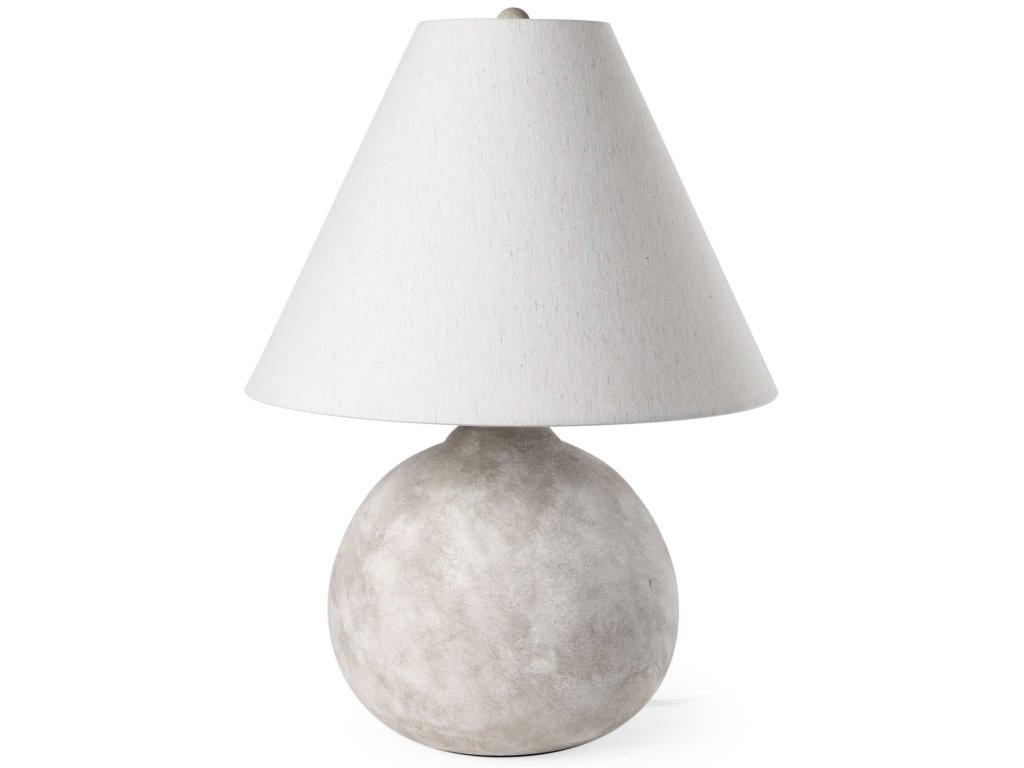 Cream Ceramic Table Lamp