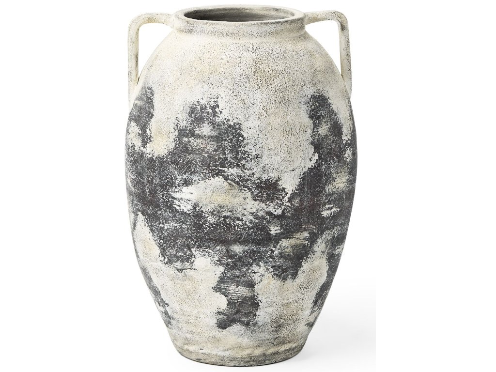 22H Double Ear Floor Vase