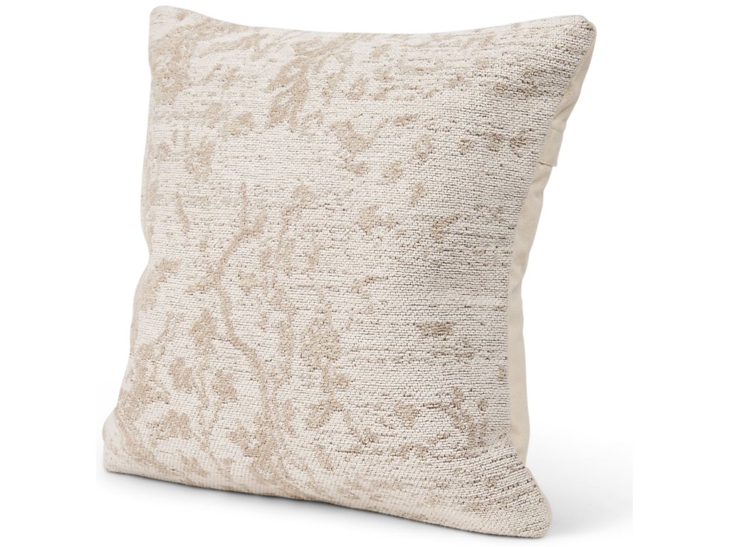 Cream Square Pillow Cover