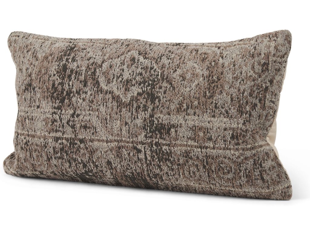 Taupe Lumbar Pillow Cover