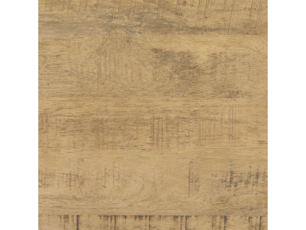 Light Brown Wood Rectangular Coffee Table