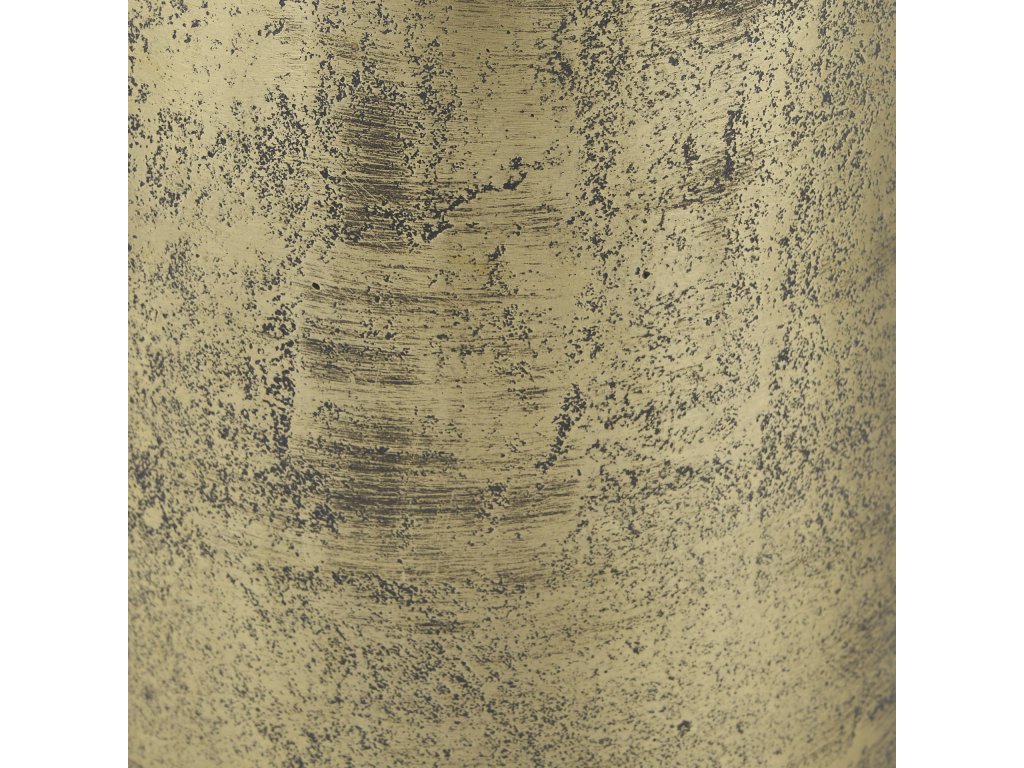 Extra Tall Brass Finished Aluminum Metal Pillar Object