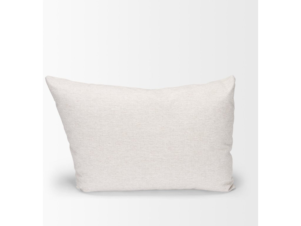 Arm Pillow In Oatmeal Performance Fabric - Alternative View