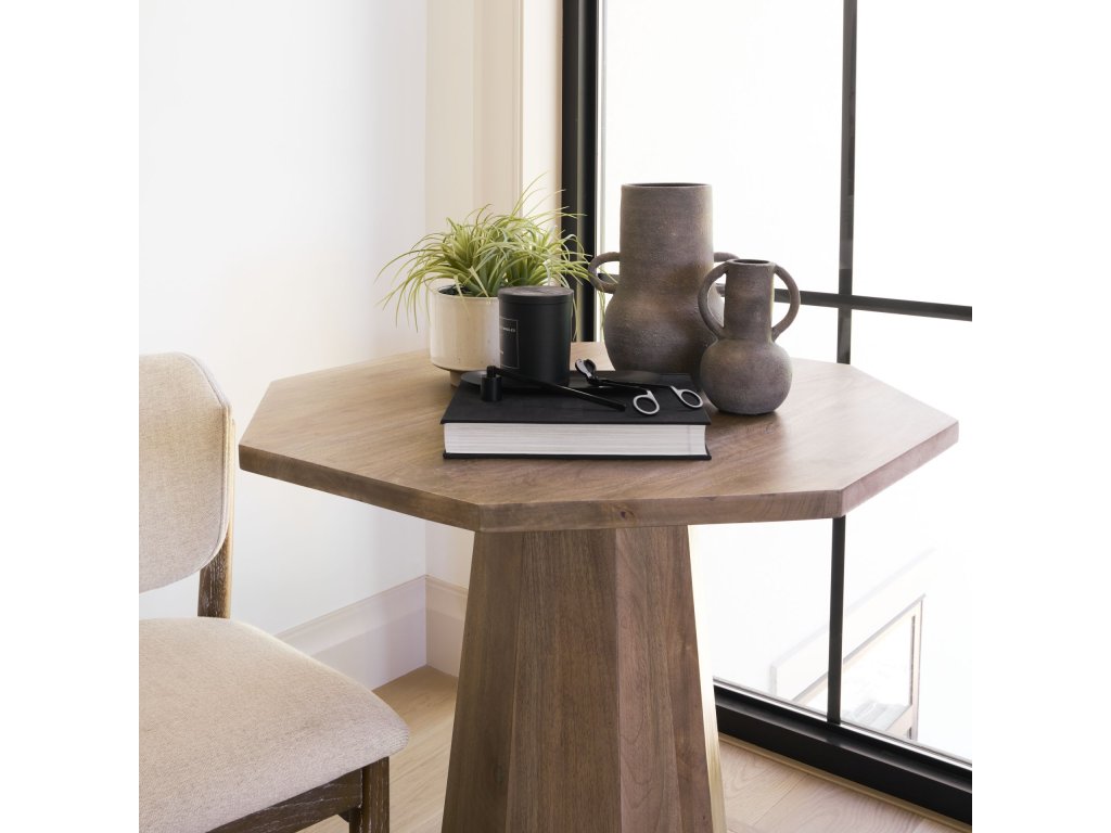 10.4H Brown-Gray Double Ear Ceramic Vase