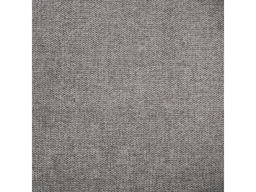 Bar Stool w/ Gray Fabric & Matte Black Metal