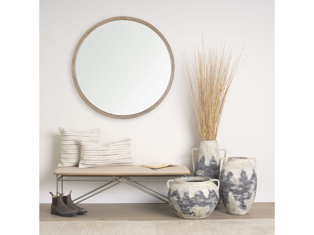 28.9H Double Ear Floor Vase