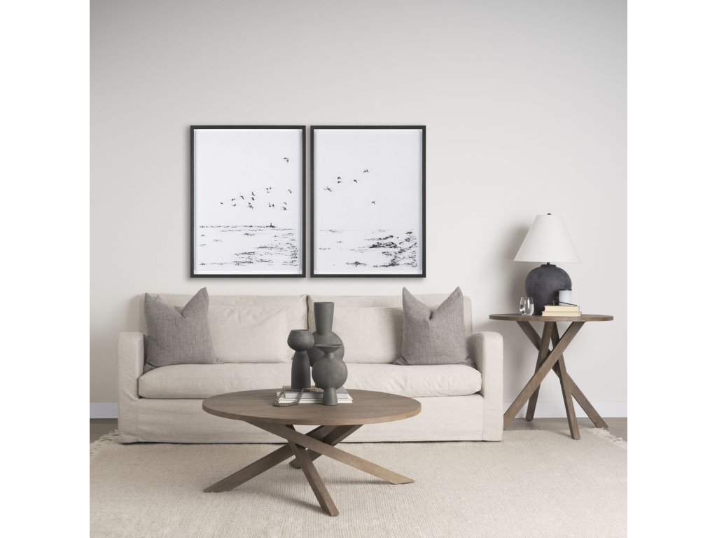 Medium Brown Wood Foyer Table