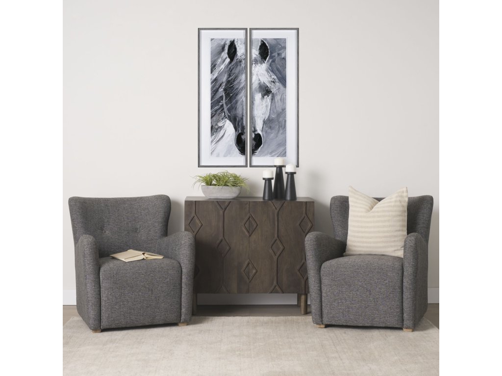 Medium Matte Black Metal Candle Holder