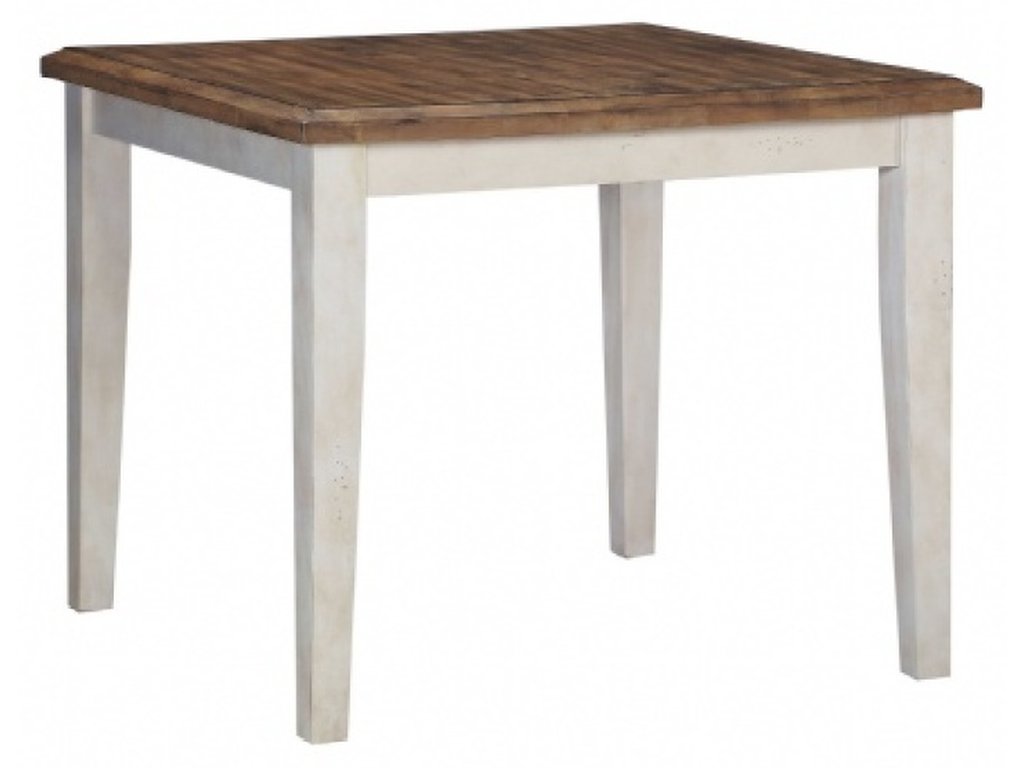 SmartBuy 36" Squared Fixed Top w/ Tapered Leg Table